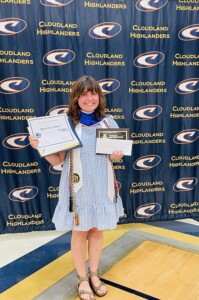 2023 Roan Mountain Citizens Club Scholarship recipient- April Stone 